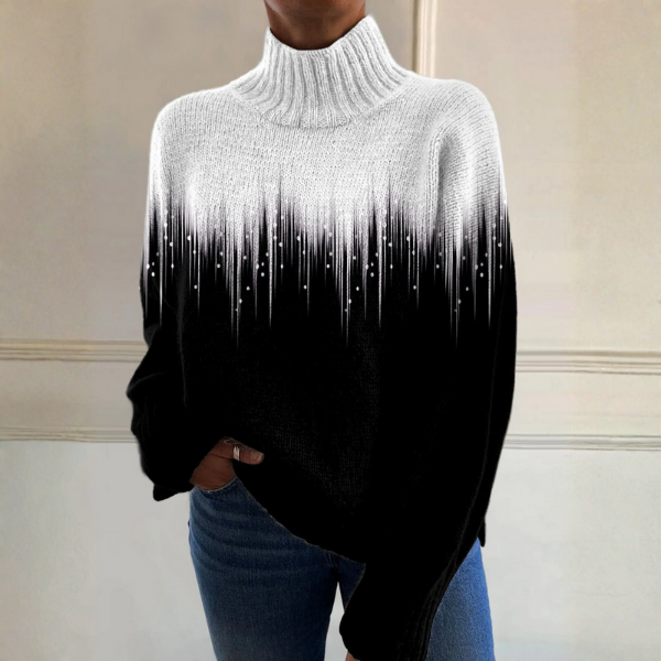Camille | Suéter Elegante de Cuello Alto