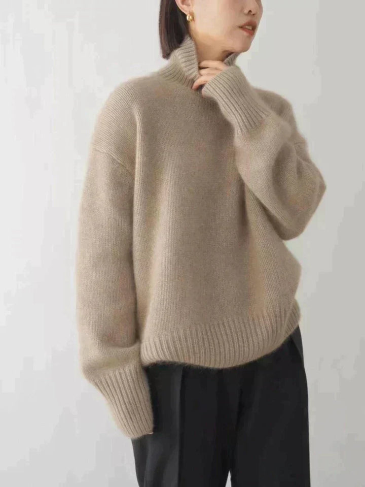 Marianne | Suéter de Cuello Alto Luxe