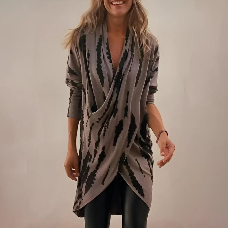 Marissa | Top Envolvente Casual de Cuello en V para Mujeres