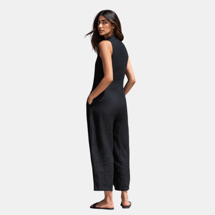 Selva | Enterito Elegante sin Mangas