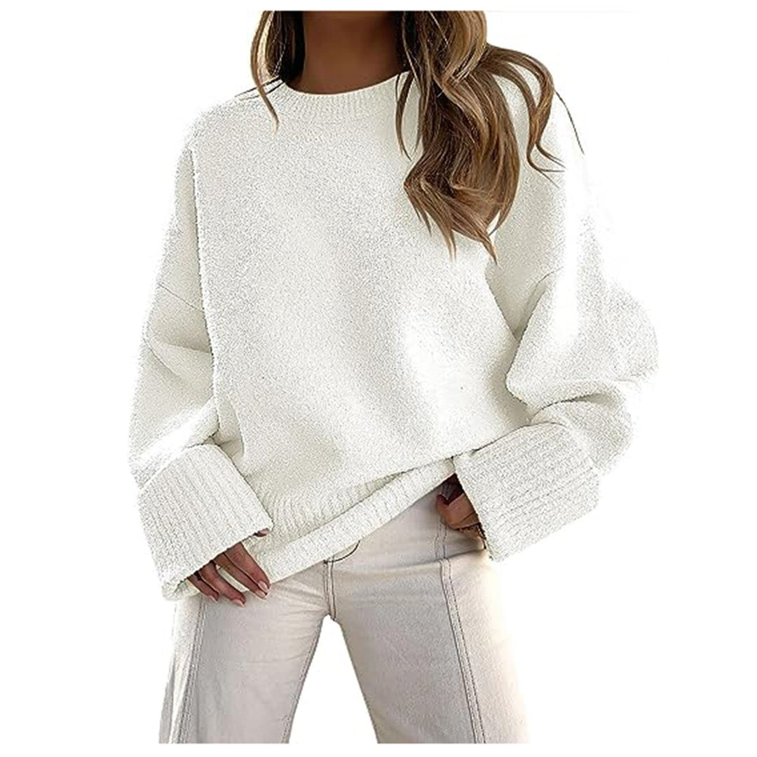 Haley | Suéter de Pullover de Punto Suave y Oversized