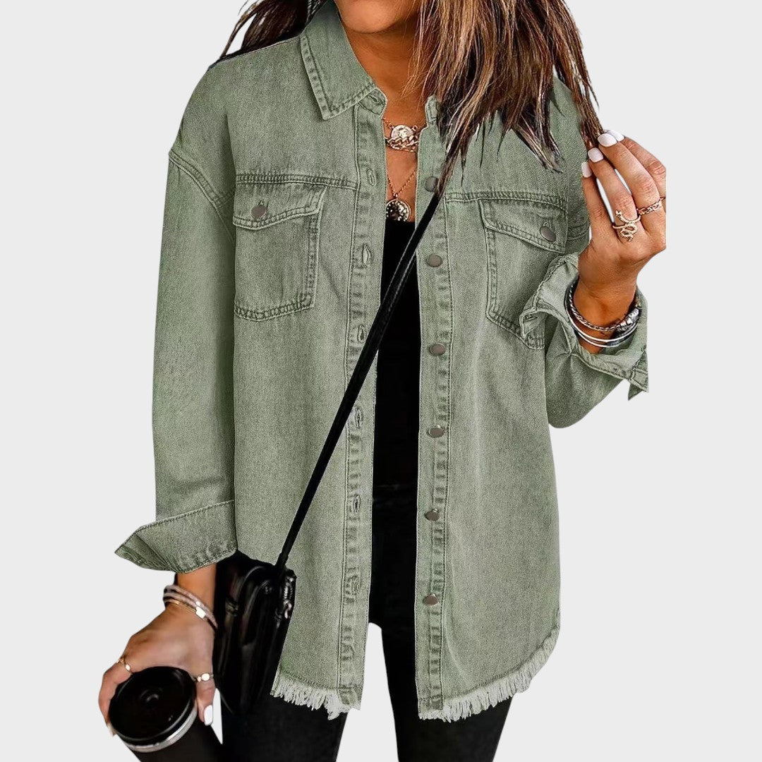 Ayelén | Camisa de Jean Estilo Campera