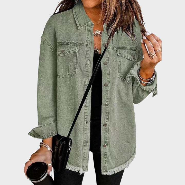 Ayelén | Camisa de Jean Estilo Campera