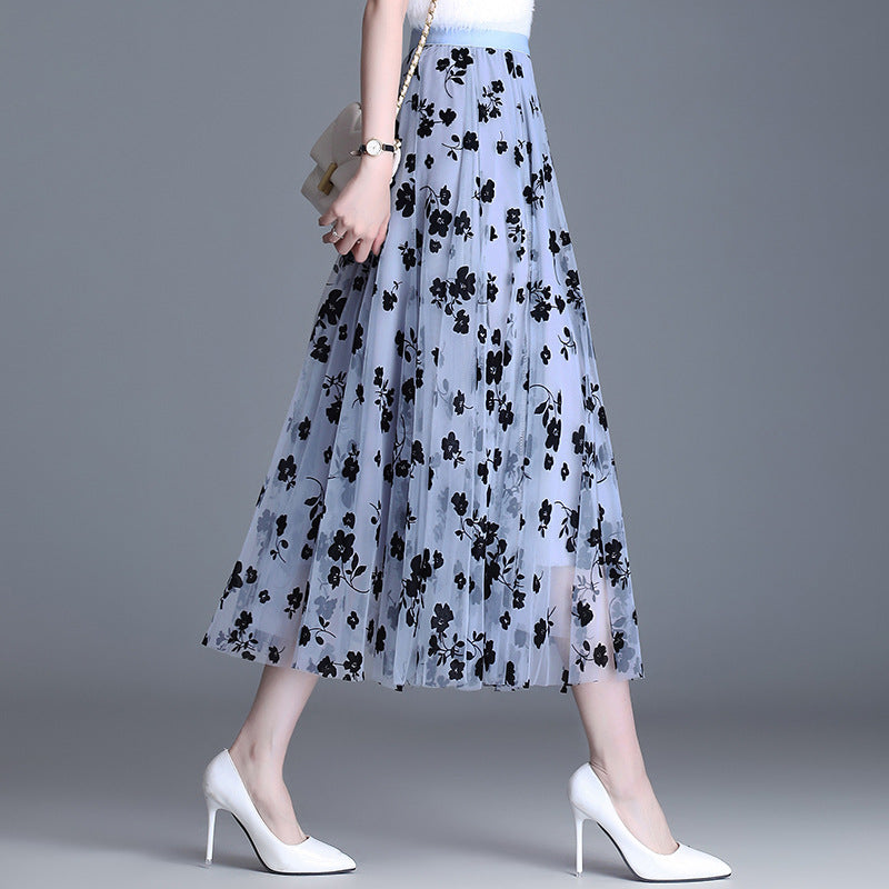 Adeline | Falda Midi Floral Chic