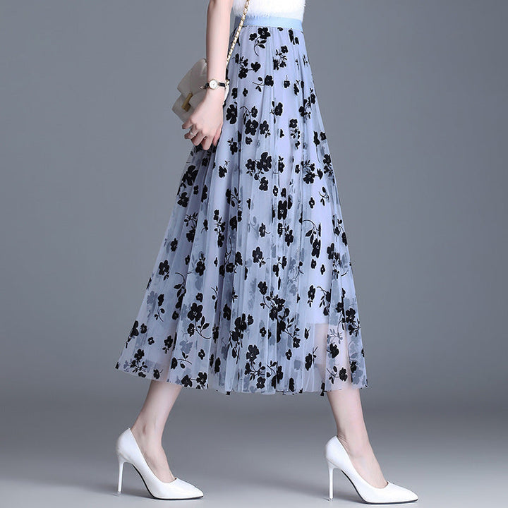 Adeline | Falda Midi Floral Chic