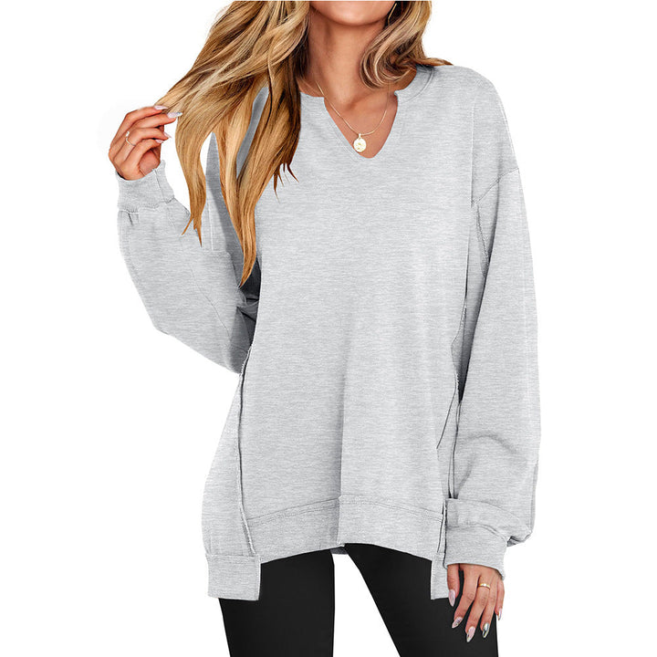 Fortunata | Top Casual Ligero Oversized de Manga Larga