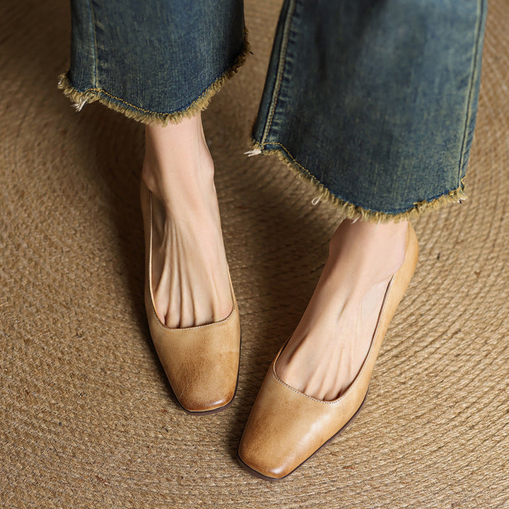 Elviera | Pumps Punta Cuadrada