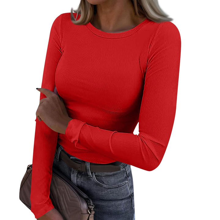Resley | Top Casual de Verano con Cuello Redondo y Ajuste de Canalé