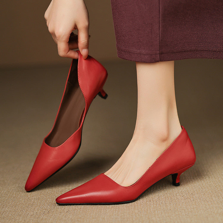 Orlisse | Kitten Heels Punta Fina