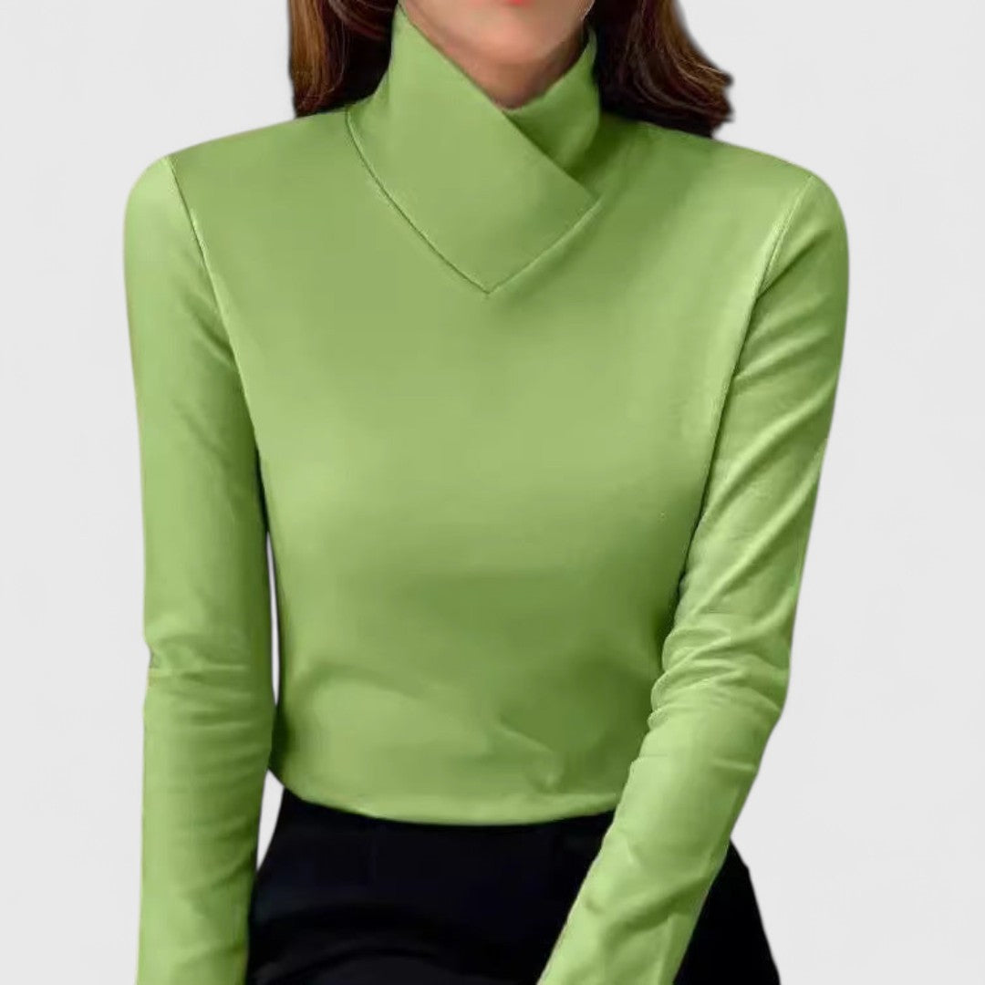 Clair | Suéter elegante con cuello alto