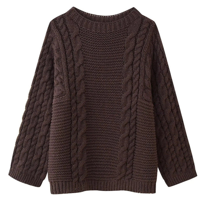 Ellie | Suéter de punto casual y holgado para otoño e invierno