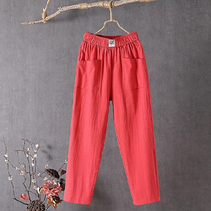 Alyra | Pantalones de Corte Relajado con Bolsillos