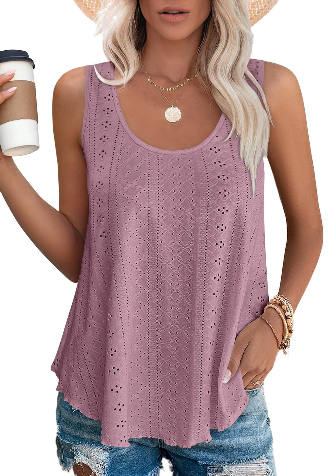 Luzinne | Camiseta sin mangas ligera de verano