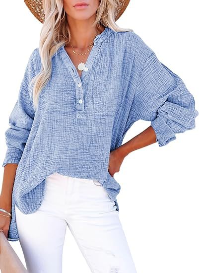 Ayla | Blusa Casual de Cuello en V para Mujeres