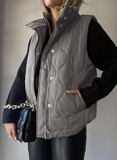 Darcy | Chaleco Puffer Ligero y Elegante con Botones