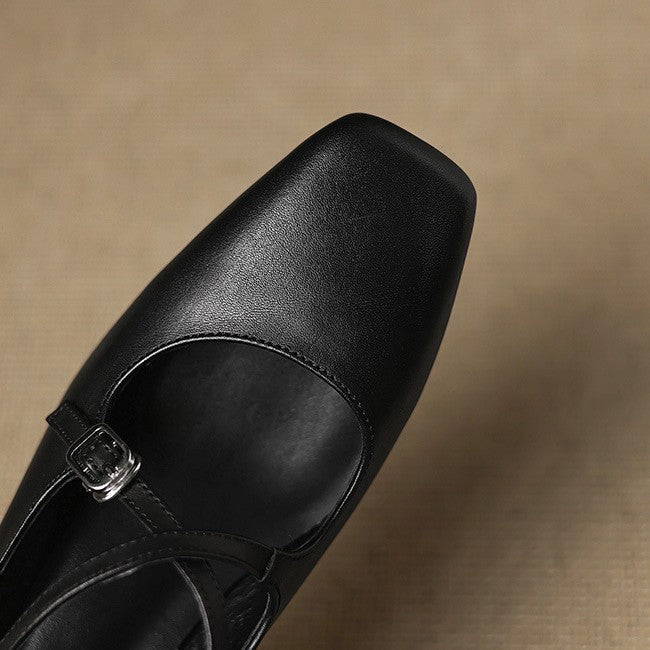 Marvane | Kitten Heels de Cuero