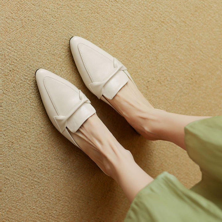 Marloe | Mules Punta Fina de Cuero