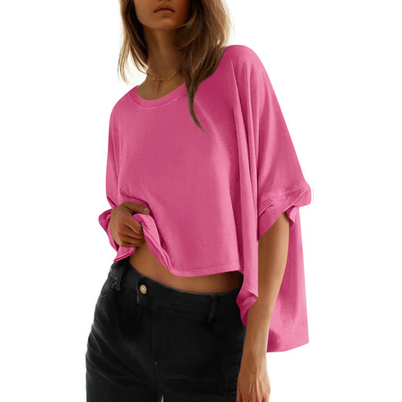 Joli | Camiseta Clásica Oversized de Corte Suelto para Mujeres