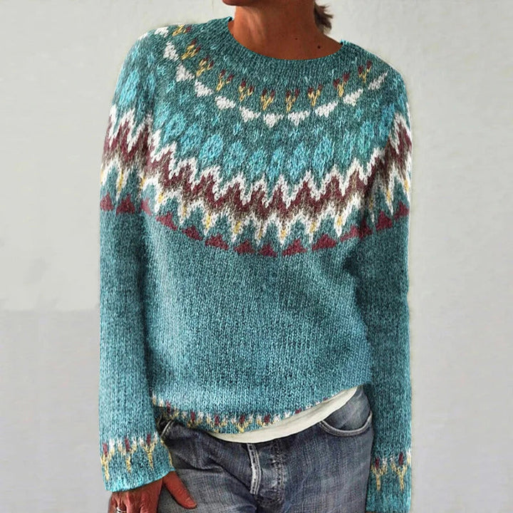 Finley | Suéter de punto Boho Wave
