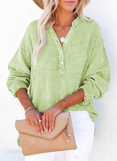 Ayla | Blusa Casual de Cuello en V para Mujeres
