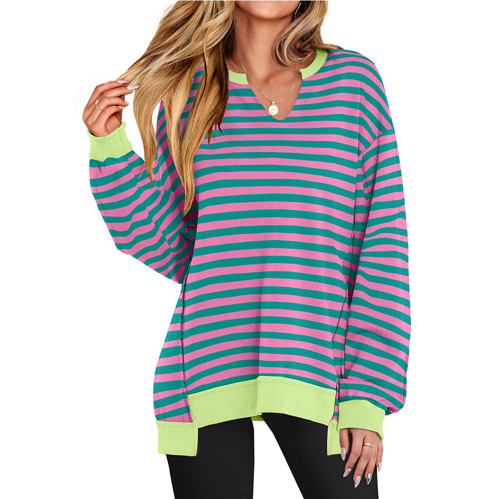 Fortunata | Top Casual Ligero Oversized de Manga Larga