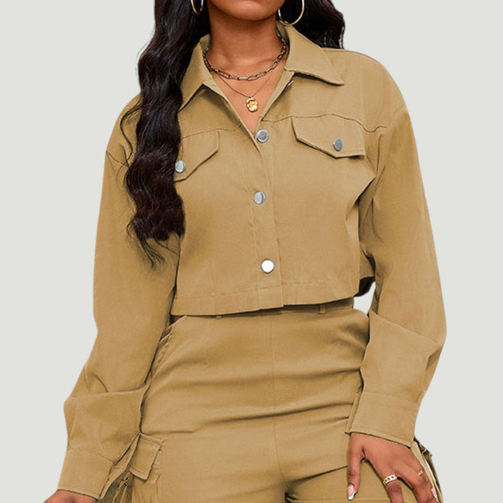Velma | Campera Corta Abotonada