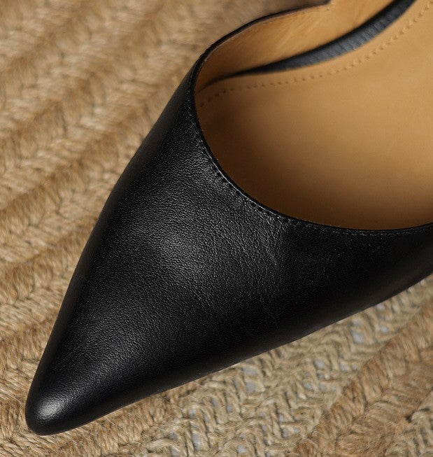 Ceyra | Kitten Heels de Cuero