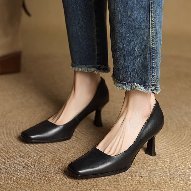 Elviera | Pumps Punta Cuadrada