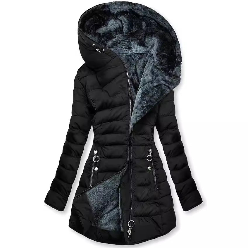 Giulia | Abrigo Largo de Invierno con Protección Térmica y Estilo Elegante para el Día a Día
