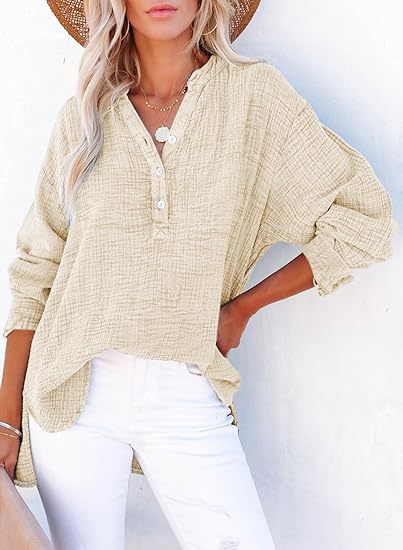 Ayla | Blusa Casual de Cuello en V para Mujeres