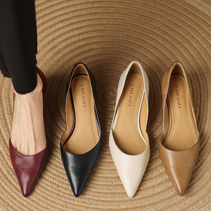 Ceyra | Kitten Heels de Cuero