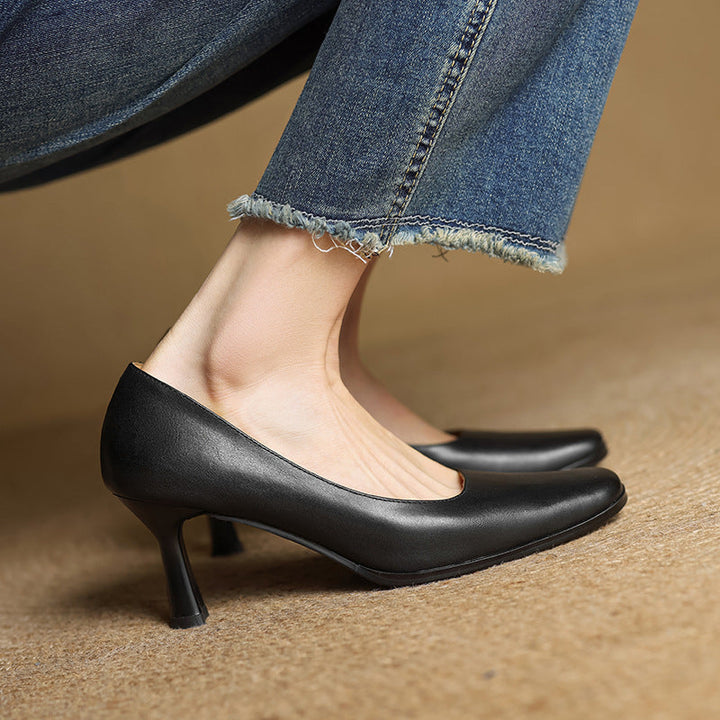 Elviera | Pumps Punta Cuadrada