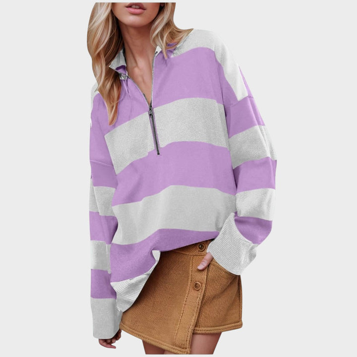 Camilla | Pullover con Medio Cierre