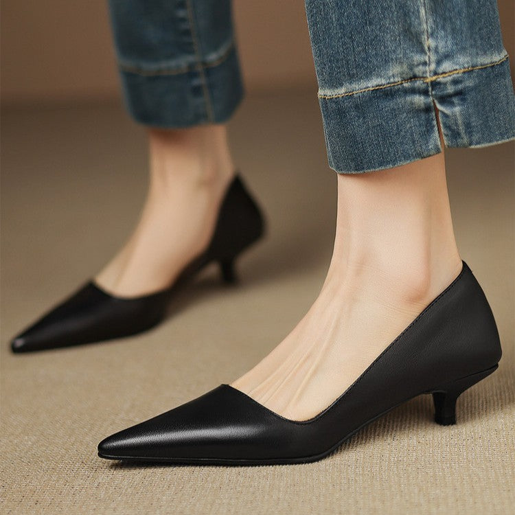 Orlisse | Kitten Heels Punta Fina