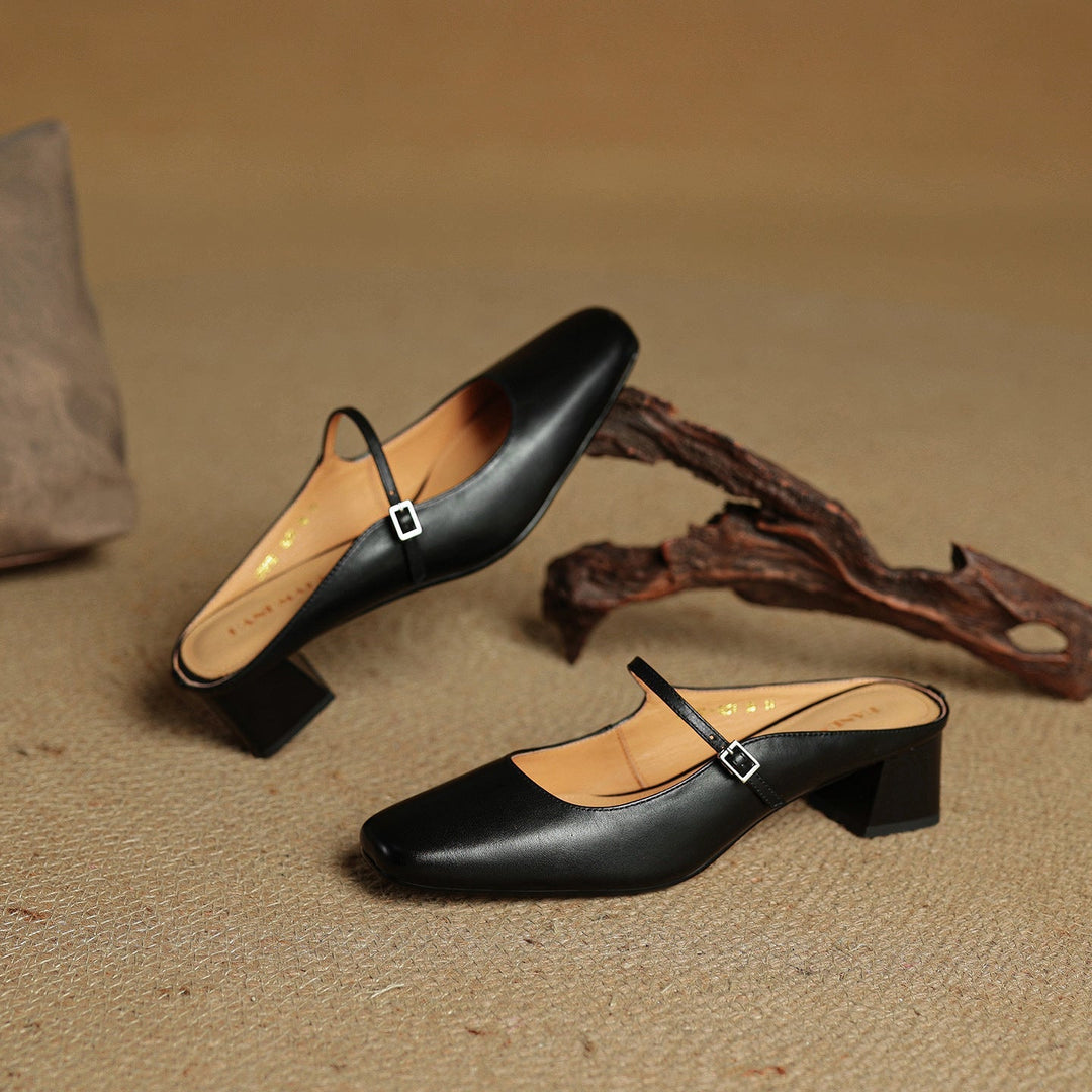 Meyra | Mules de Cuero
