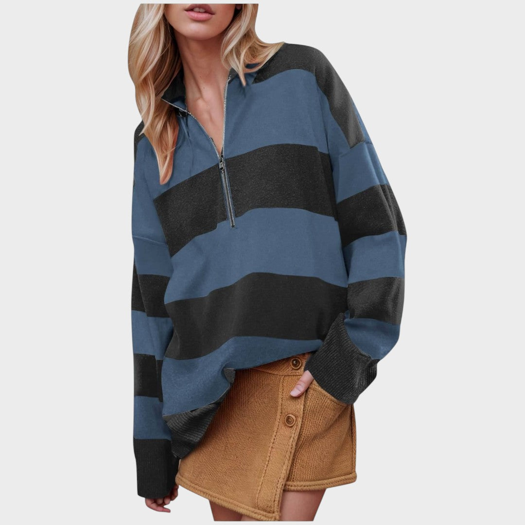 Camilla | Pullover con Medio Cierre