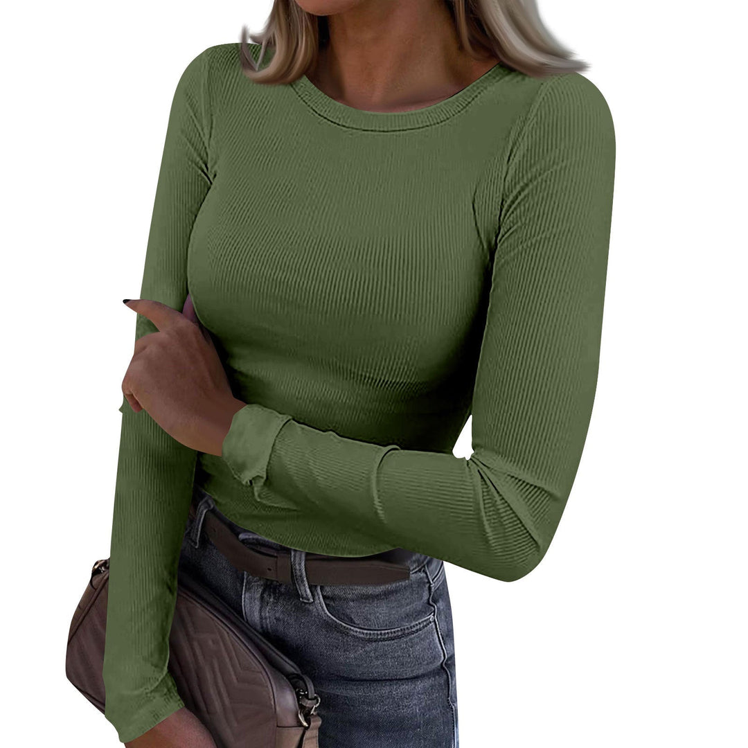 Resley | Top Casual de Verano con Cuello Redondo y Ajuste de Canalé