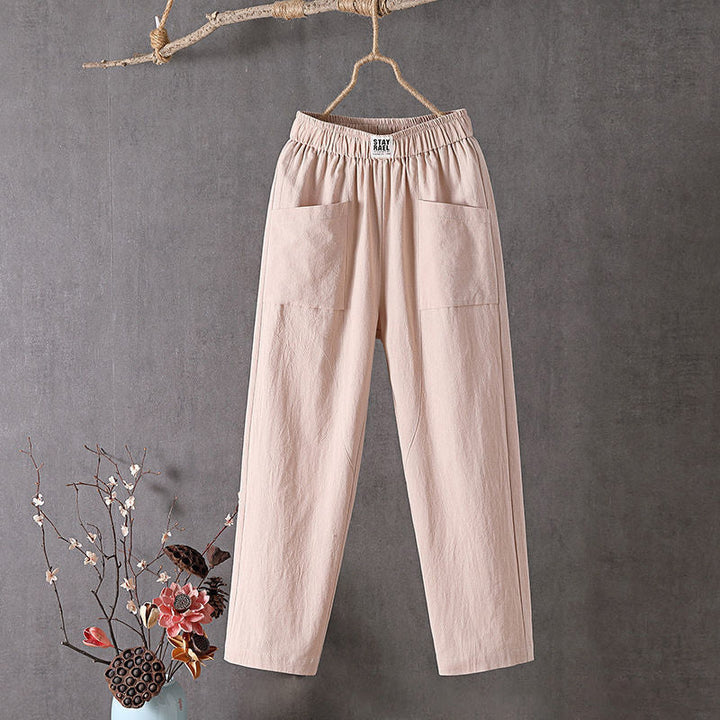 Alyra | Pantalones de Corte Relajado con Bolsillos