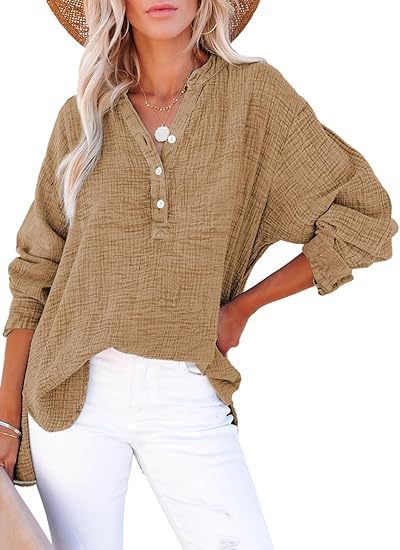 Ayla | Blusa Casual de Cuello en V para Mujeres