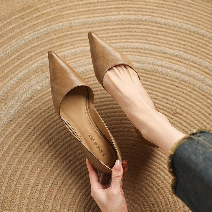 Ceyra | Kitten Heels de Cuero