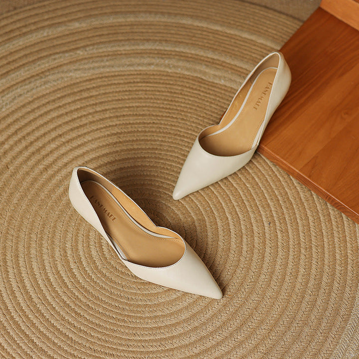 Ceyra | Kitten Heels de Cuero