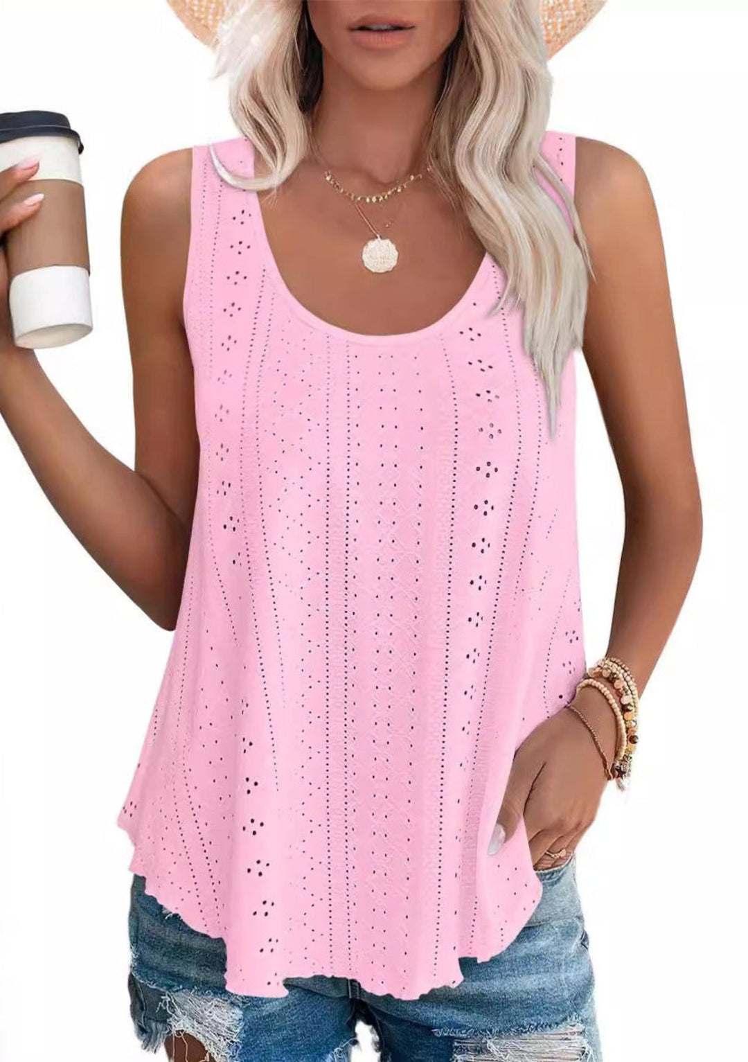 Luzinne | Camiseta sin mangas ligera de verano