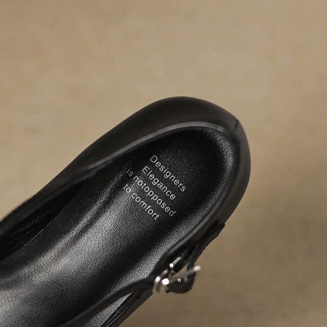 Marvane | Kitten Heels de Cuero