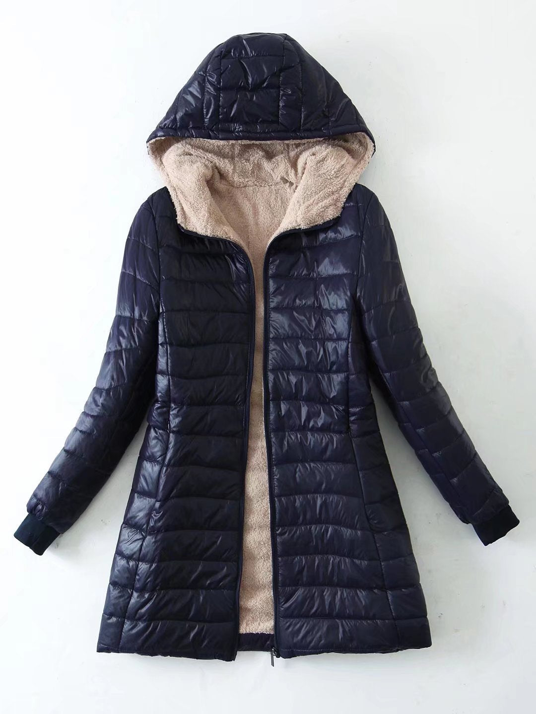 Vicky | Chaqueta Puffer Acolchada con Forro de Forro Polar