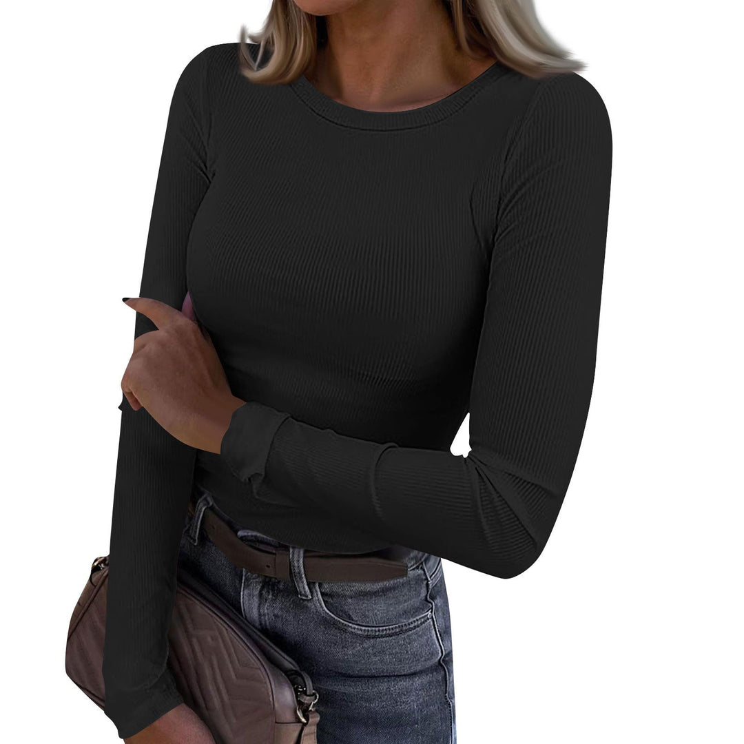 Resley | Top Casual de Verano con Cuello Redondo y Ajuste de Canalé