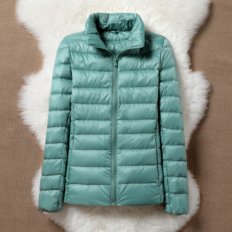 Savine | Campera Impermeable Verde Menta