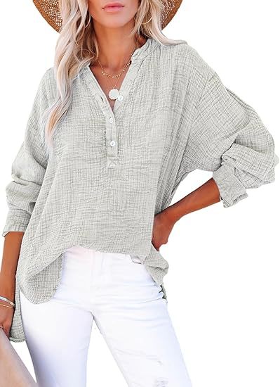 Ayla | Blusa Casual de Cuello en V para Mujeres