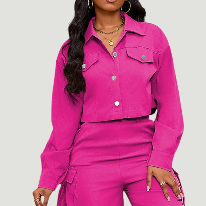 Velma | Campera Corta Abotonada