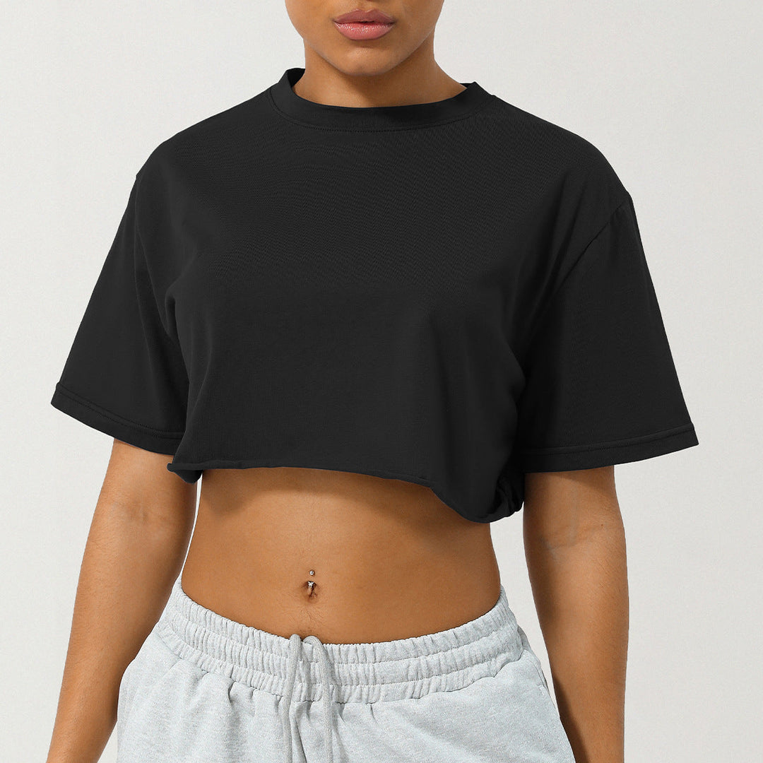 Cassia | Camiseta Cortada de Ajuste Relajado para Mujeres