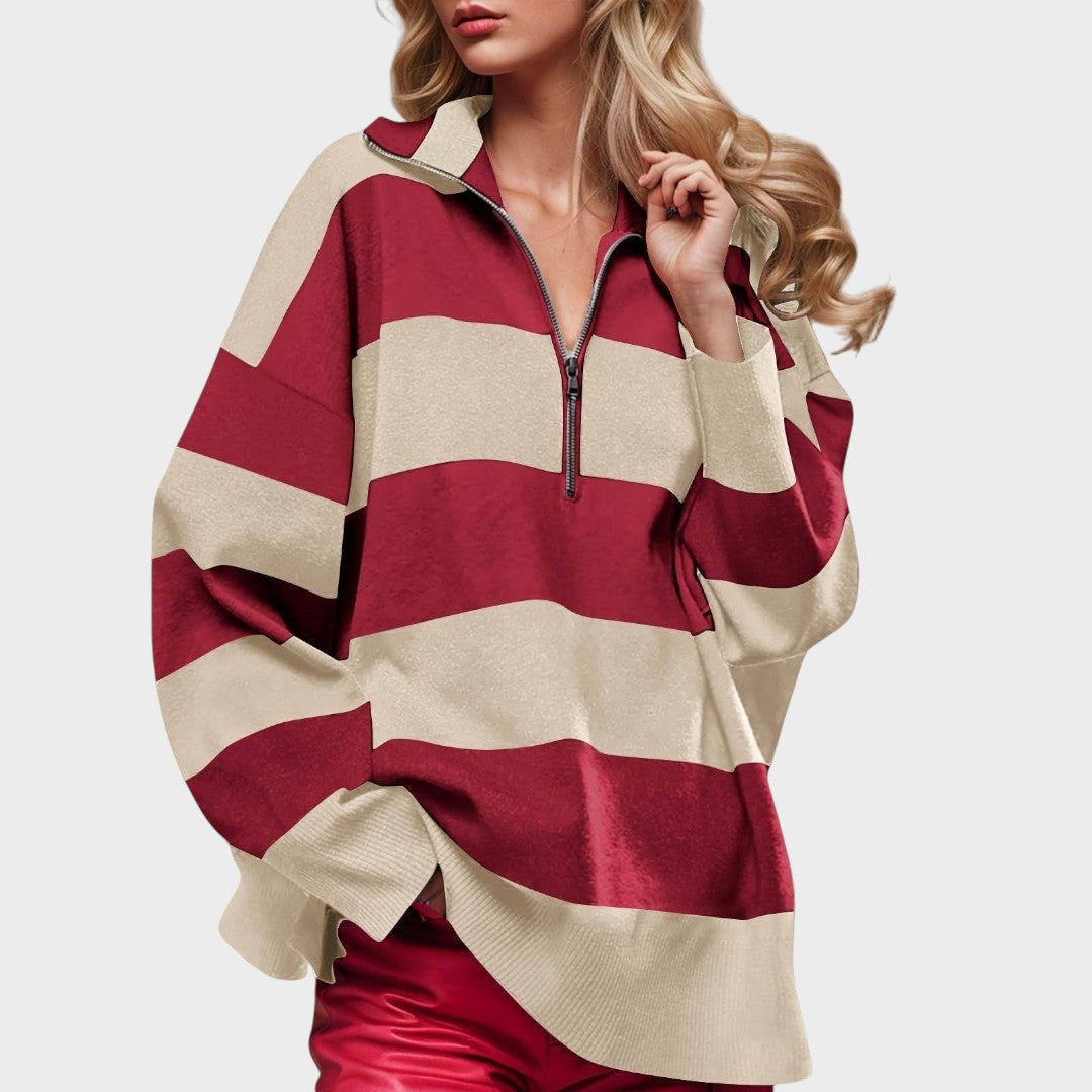 Camilla | Pullover con Medio Cierre